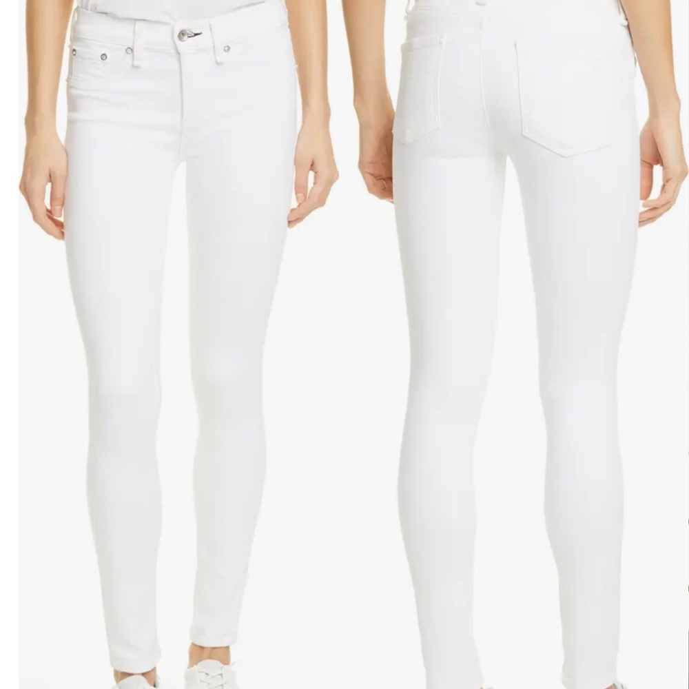 Rag & Bone The Skinny White jean size 25